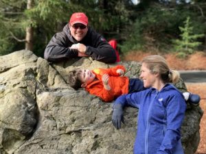 Dr. Peter Pfeiffer with his family, from the practice website